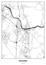 Lade das Bild in den Galerie-Viewer, Heidelberg Poster - Minimal Design