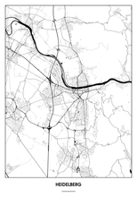 Lade das Bild in den Galerie-Viewer, Heidelberg Poster - Minimal Design
