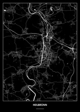 Lade das Bild in den Galerie-Viewer, Heilbronn Poster - Minimal Design