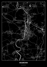 Lade das Bild in den Galerie-Viewer, Heilbronn Poster - Minimal Design