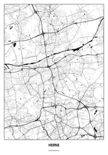 Lade das Bild in den Galerie-Viewer, Herne Poster - Minimal Design