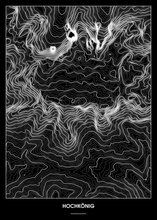 Lade das Bild in den Galerie-Viewer, Hochkönig Poster - Minimal Design