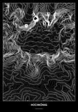 Lade das Bild in den Galerie-Viewer, Hochkönig Poster - Minimal Design