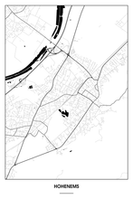 Lade das Bild in den Galerie-Viewer, Hohenems Light Poster - Minimal - Detailansicht