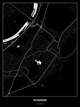 Lade das Bild in den Galerie-Viewer, Hohenems Poster - Minimal Design