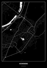 Lade das Bild in den Galerie-Viewer, Hohenems Poster - Minimal Design