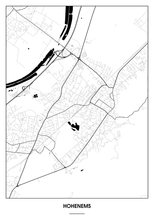 Lade das Bild in den Galerie-Viewer, Hohenems Poster - Minimal Design