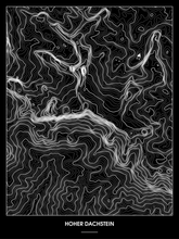 Lade das Bild in den Galerie-Viewer, Hoher Dachstein Poster - Minimal Design