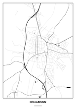 Lade das Bild in den Galerie-Viewer, Hollabrunn Poster - Minimal Design