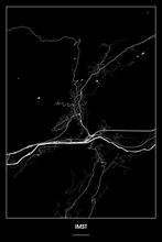 Lade das Bild in den Galerie-Viewer, Imst Dark Poster - Minimal - Detailansicht