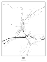 Lade das Bild in den Galerie-Viewer, Imst Poster - Minimal Design