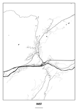 Lade das Bild in den Galerie-Viewer, Imst Poster - Minimal Design