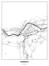 Lade das Bild in den Galerie-Viewer, Innsbruck Poster - Minimal Design