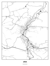 Lade das Bild in den Galerie-Viewer, Jena Poster - Minimal Design