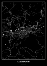 Lade das Bild in den Galerie-Viewer, Kaiserslautern Poster - Minimal Design
