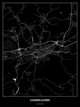 Lade das Bild in den Galerie-Viewer, Kaiserslautern Poster - Minimal Design