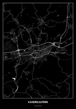 Lade das Bild in den Galerie-Viewer, Kaiserslautern Poster - Minimal Design