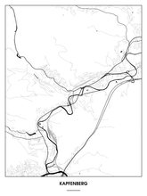 Lade das Bild in den Galerie-Viewer, Kapfenberg Poster - Minimal Design