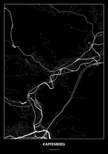 Lade das Bild in den Galerie-Viewer, Kapfenberg Poster - Minimal Design