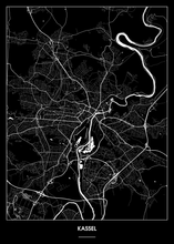 Lade das Bild in den Galerie-Viewer, Kassel Poster - Minimal Design