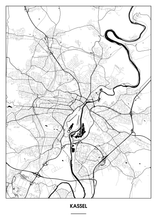 Lade das Bild in den Galerie-Viewer, Kassel Poster - Minimal Design