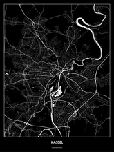 Lade das Bild in den Galerie-Viewer, Kassel Poster - Minimal Design