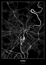 Lade das Bild in den Galerie-Viewer, Kassel Poster - Minimal Design