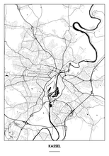 Lade das Bild in den Galerie-Viewer, Kassel Poster - Minimal Design