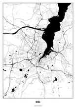 Lade das Bild in den Galerie-Viewer, Kiel Poster - Minimal Design