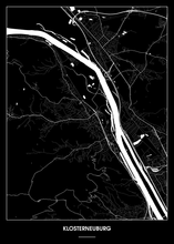 Lade das Bild in den Galerie-Viewer, Klosterneuburg Poster - Minimal Design