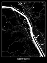 Lade das Bild in den Galerie-Viewer, Klosterneuburg Poster - Minimal Design