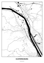 Lade das Bild in den Galerie-Viewer, Klosterneuburg Poster - Minimal Design