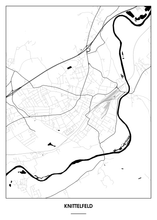 Lade das Bild in den Galerie-Viewer, Knittelfeld Poster - Minimal Design