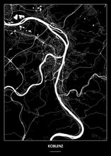 Lade das Bild in den Galerie-Viewer, Koblenz Poster - Minimal Design