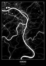 Lade das Bild in den Galerie-Viewer, Koblenz Poster - Minimal Design