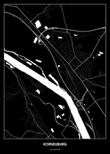 Lade das Bild in den Galerie-Viewer, Korneuburg Poster - Minimal Design