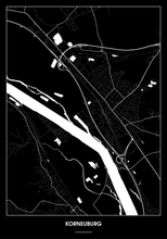 Lade das Bild in den Galerie-Viewer, Korneuburg Poster - Minimal Design