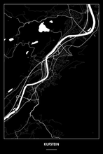 Lade das Bild in den Galerie-Viewer, Kufstein Dark Poster - Minimal - Detailansicht