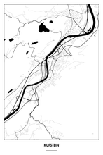 Lade das Bild in den Galerie-Viewer, Kufstein Light Poster - Minimal - Detailansicht