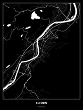 Lade das Bild in den Galerie-Viewer, Kufstein Poster - Minimal Design