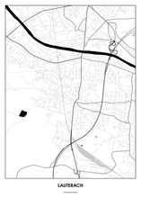 Lade das Bild in den Galerie-Viewer, Lauterach Poster - Minimal Design