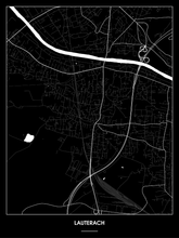 Lade das Bild in den Galerie-Viewer, Lauterach Poster - Minimal Design