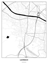 Lade das Bild in den Galerie-Viewer, Lauterach Poster - Minimal Design