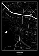 Lade das Bild in den Galerie-Viewer, Lauterach Poster - Minimal Design