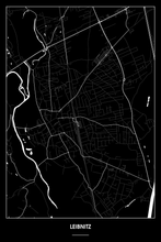 Lade das Bild in den Galerie-Viewer, Leibnitz Dark Poster - Minimal - Detailansicht