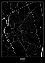 Lade das Bild in den Galerie-Viewer, Leibnitz Poster - Minimal Design