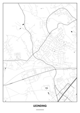 Lade das Bild in den Galerie-Viewer, Leonding Poster - Minimal Design