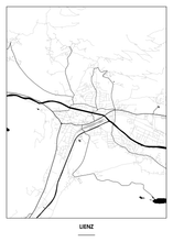 Lade das Bild in den Galerie-Viewer, Lienz Poster - Minimal Design