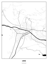 Lade das Bild in den Galerie-Viewer, Lienz Poster - Minimal Design