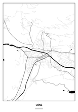 Lade das Bild in den Galerie-Viewer, Lienz Poster - Minimal Design